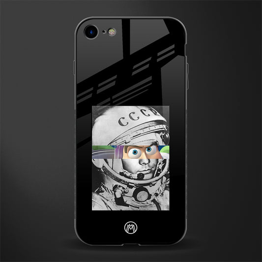 buzz lightyear astronaut mobile glass case for iphone 8 image