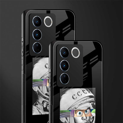 buzz lightyear astronaut mobile back phone cover | glass case for vivo v27 pro 5g