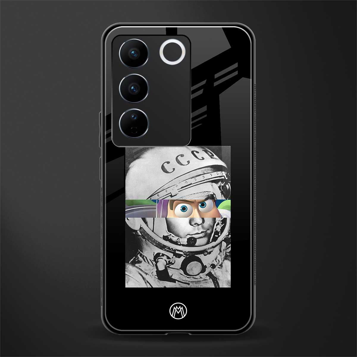 buzz lightyear astronaut mobile back phone cover | glass case for vivo v27 pro 5g