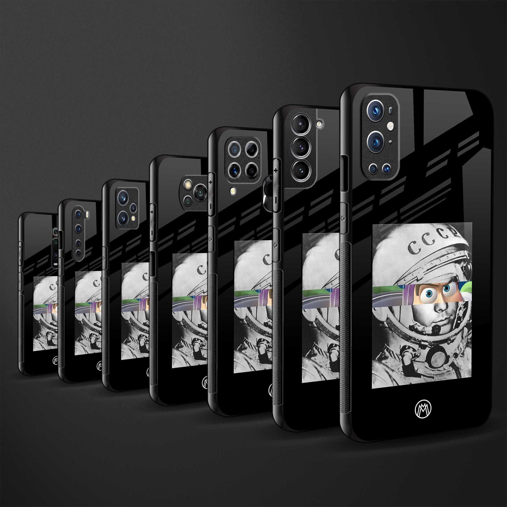 buzz lightyear astronaut mobile back phone cover | glass case for oppo f21 pro 4g