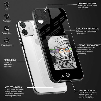 buzz lightyear astronaut mobile glass case for vivo v20 pro image-4