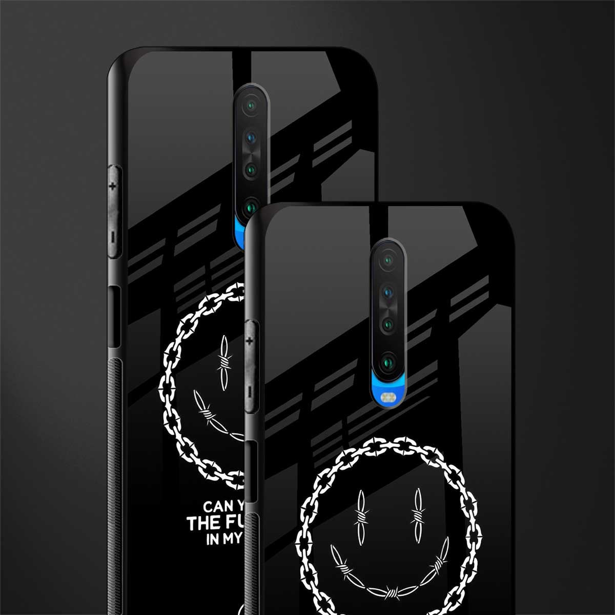 buzz off glass case for poco x2 image-2