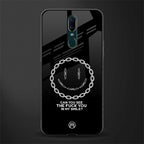 buzz off glass case for oppo f11 image