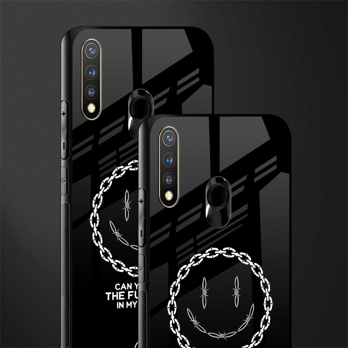 buzz off glass case for vivo y19 image-2