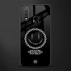 buzz off glass case for vivo y19 image