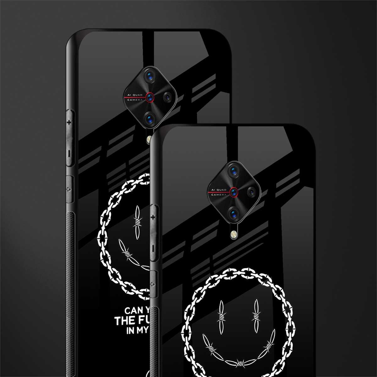 buzz off glass case for vivo s1 pro image-2