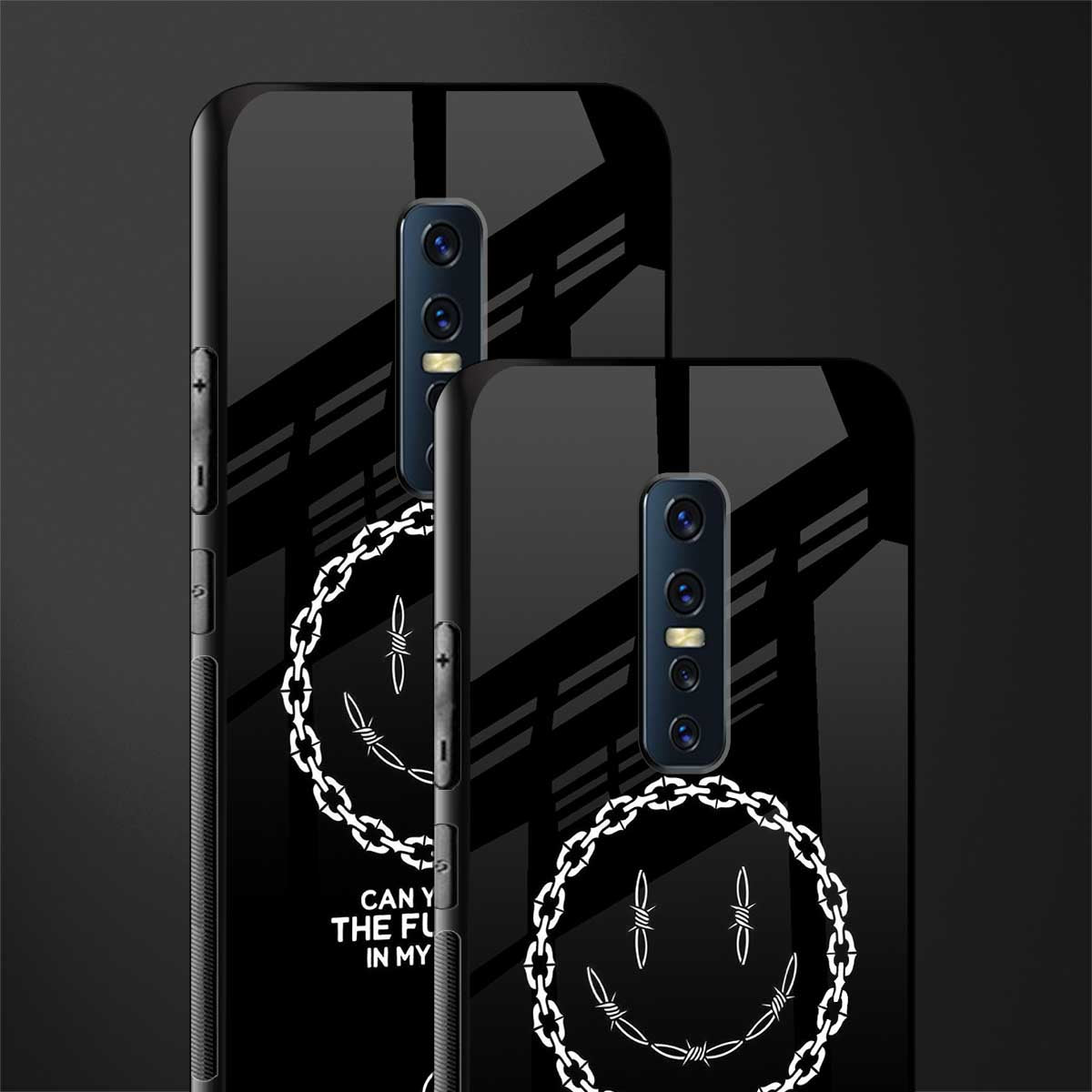 buzz off glass case for vivo v17 pro image-2