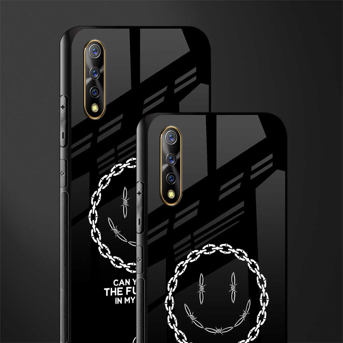 buzz off glass case for vivo z1x image-2