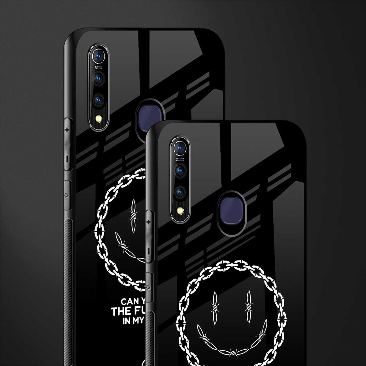 buzz off glass case for vivo z1 pro image-2
