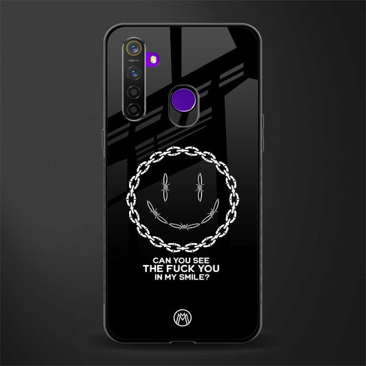 buzz off glass case for realme 5s image