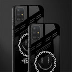 buzz off glass case for samsung galaxy a51 image-2