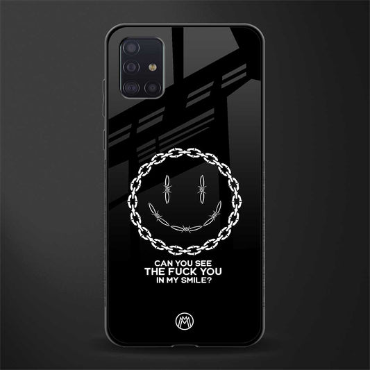buzz off glass case for samsung galaxy a71 image