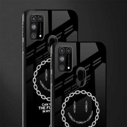 buzz off glass case for samsung galaxy f41 image-2
