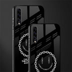 buzz off glass case for samsung galaxy a30s image-2