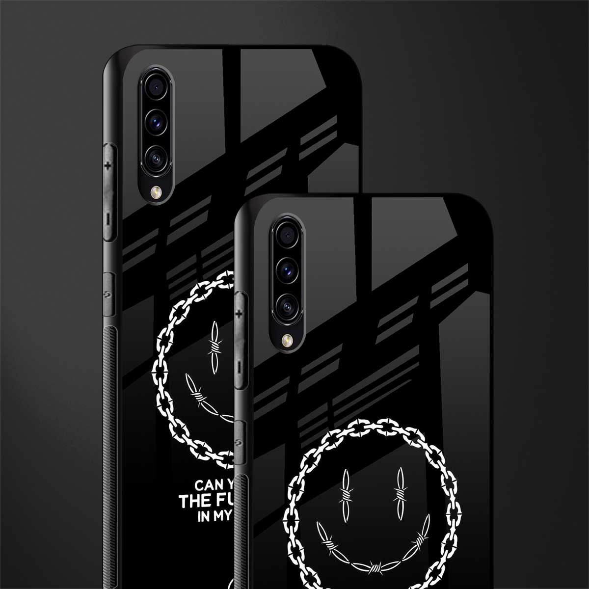 buzz off glass case for samsung galaxy a30s image-2
