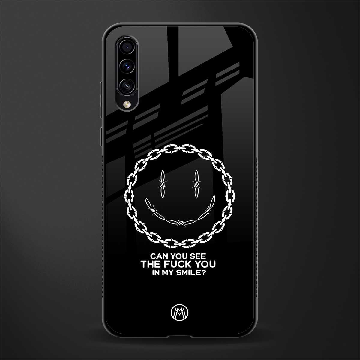 buzz off glass case for samsung galaxy a50s image