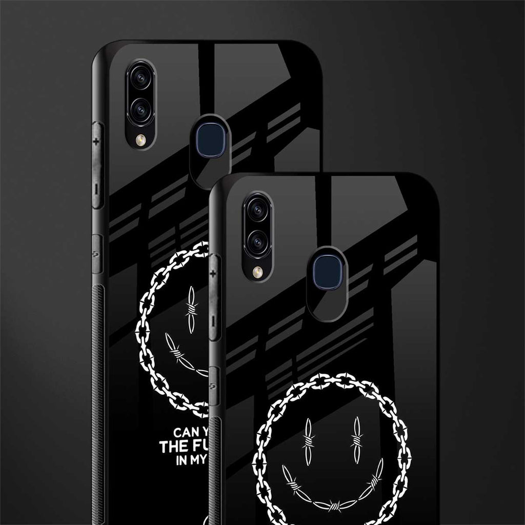 buzz off glass case for samsung galaxy m10s image-2