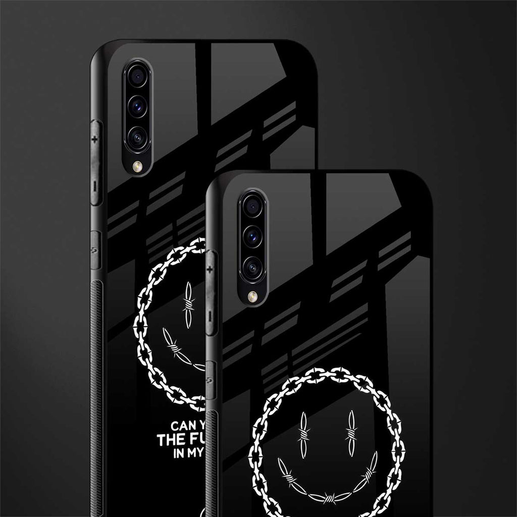 buzz off glass case for samsung galaxy a70s image-2