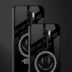 buzz off glass case for redmi note 8 pro image-2