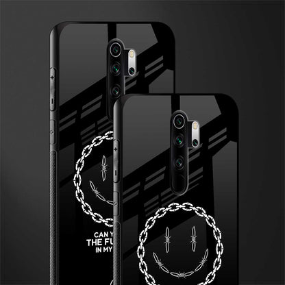 buzz off glass case for redmi note 8 pro image-2