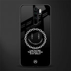 buzz off glass case for redmi note 8 pro image