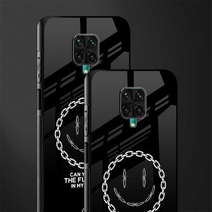 buzz off glass case for redmi note 9 pro max image-2