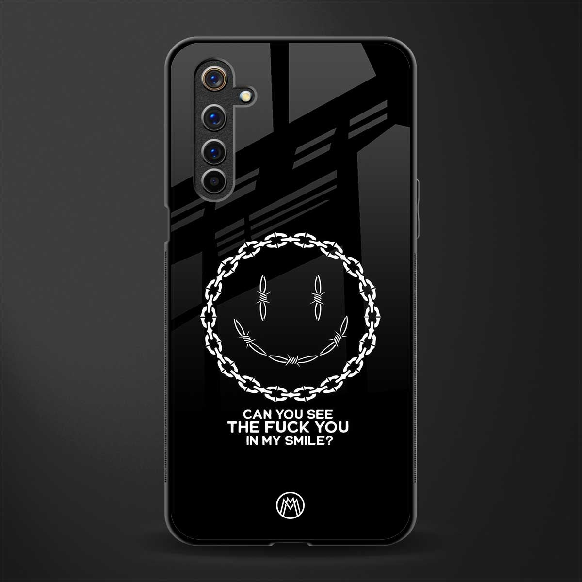 buzz off glass case for realme 6i image