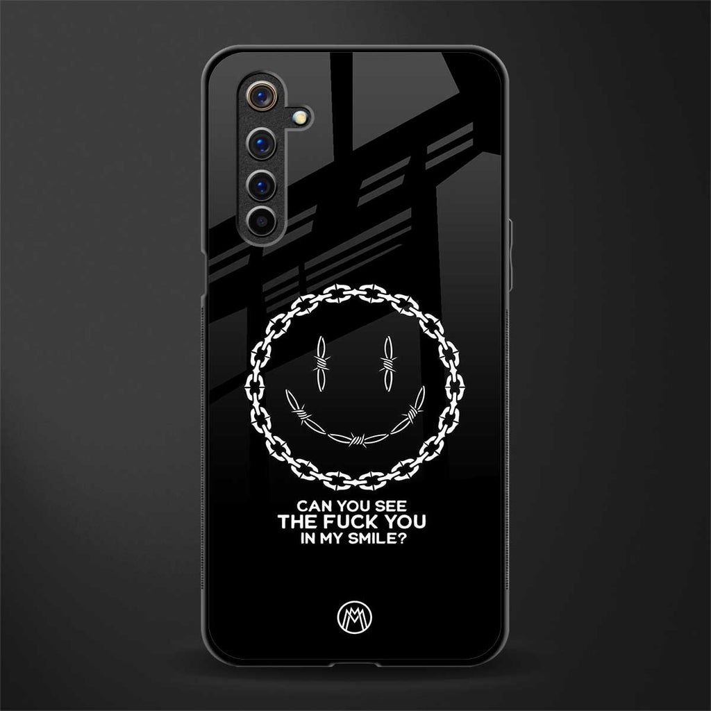buzz off glass case for realme 6 pro image