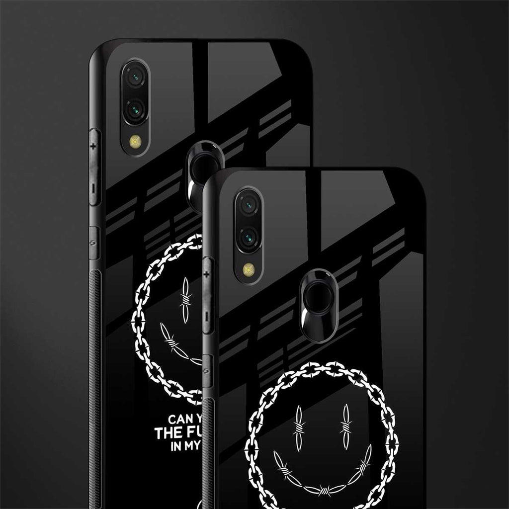 buzz off glass case for redmi note 7 pro image-2