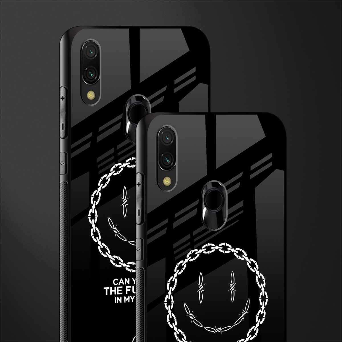 buzz off glass case for redmi note 7s image-2