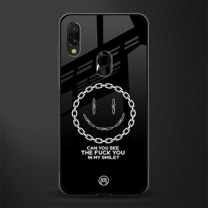 buzz off glass case for redmi note 7s image