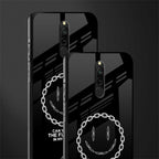 buzz off glass case for redmi 8 image-2