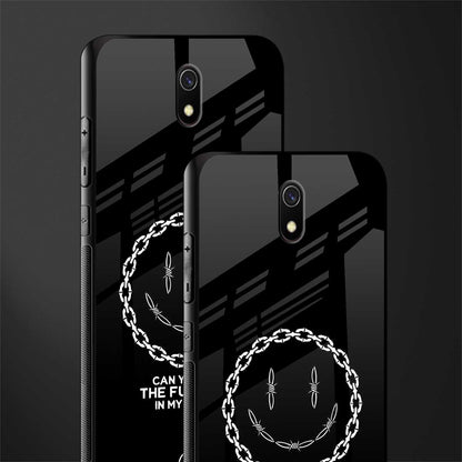 buzz off glass case for redmi 8a image-2