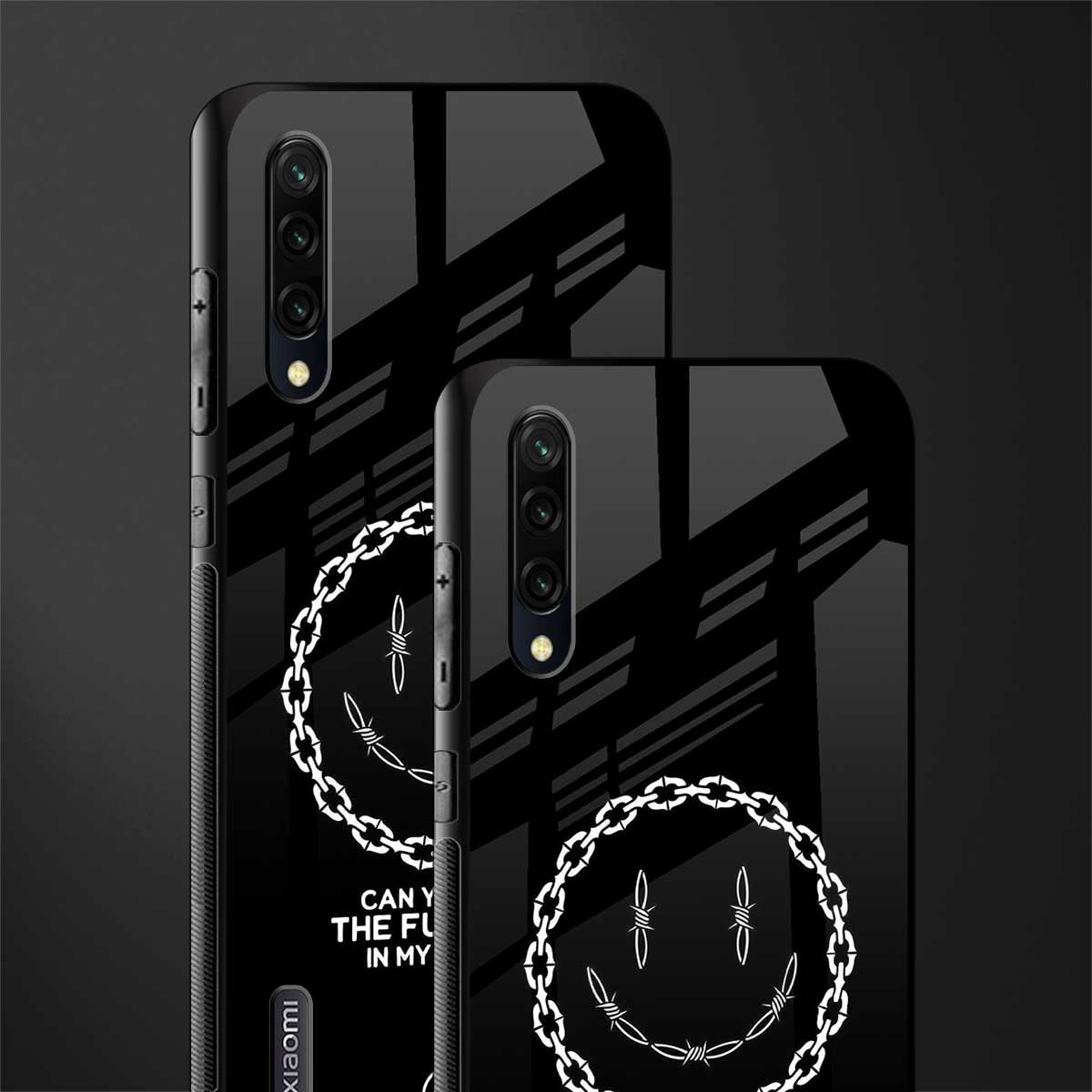 buzz off glass case for mi a3 redmi a3 image-2