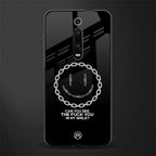 buzz off glass case for redmi k20 pro image