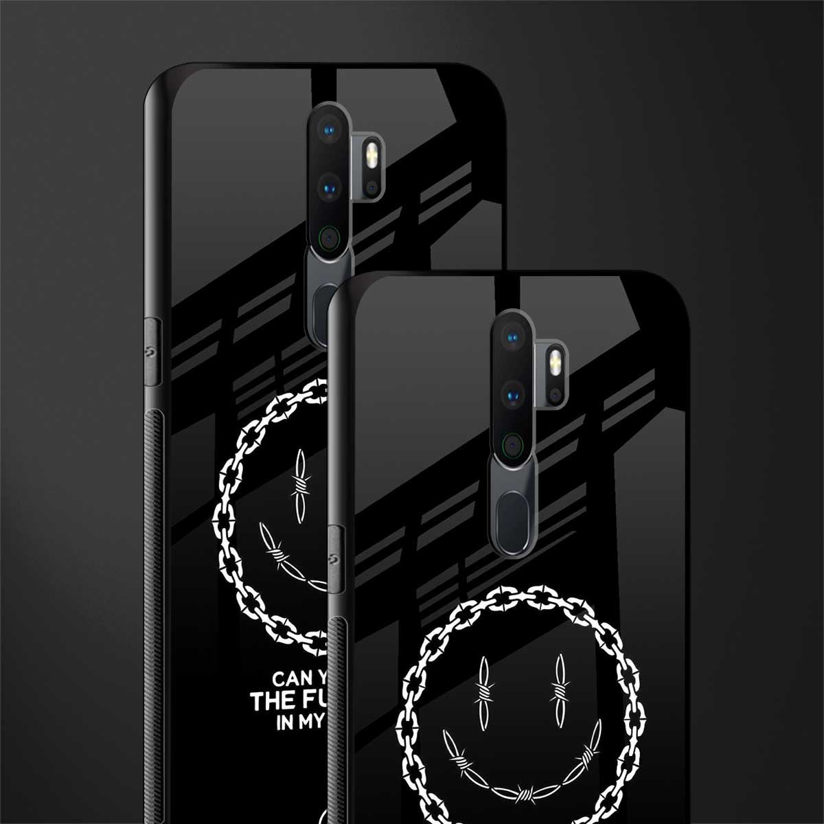 buzz off glass case for oppo a5 2020 image-2