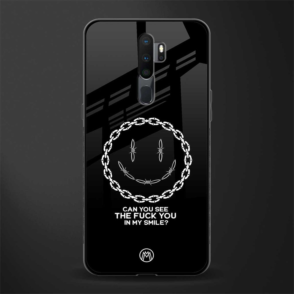 buzz off glass case for oppo a5 2020 image