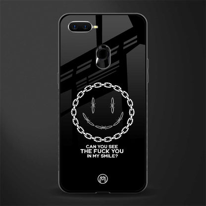 buzz off glass case for oppo a5s image