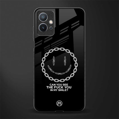 buzz off glass case for vivo y75 5g image