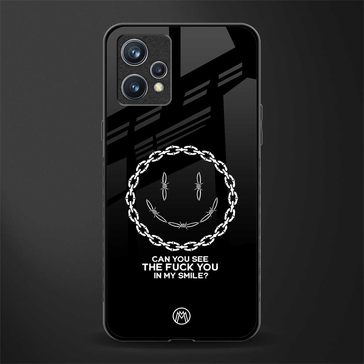 buzz off glass case for realme 9 4g image