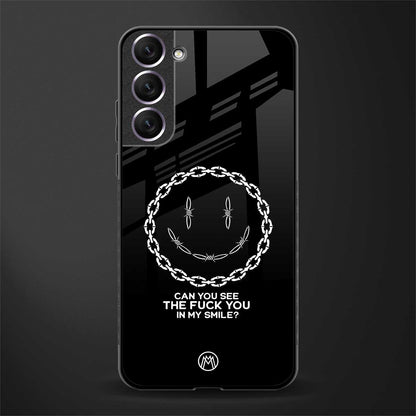 buzz off glass case for samsung galaxy s21 plus image