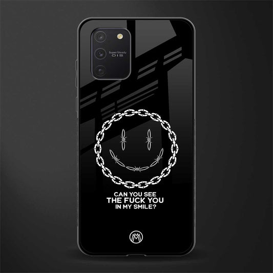 buzz off glass case for samsung galaxy a91 image