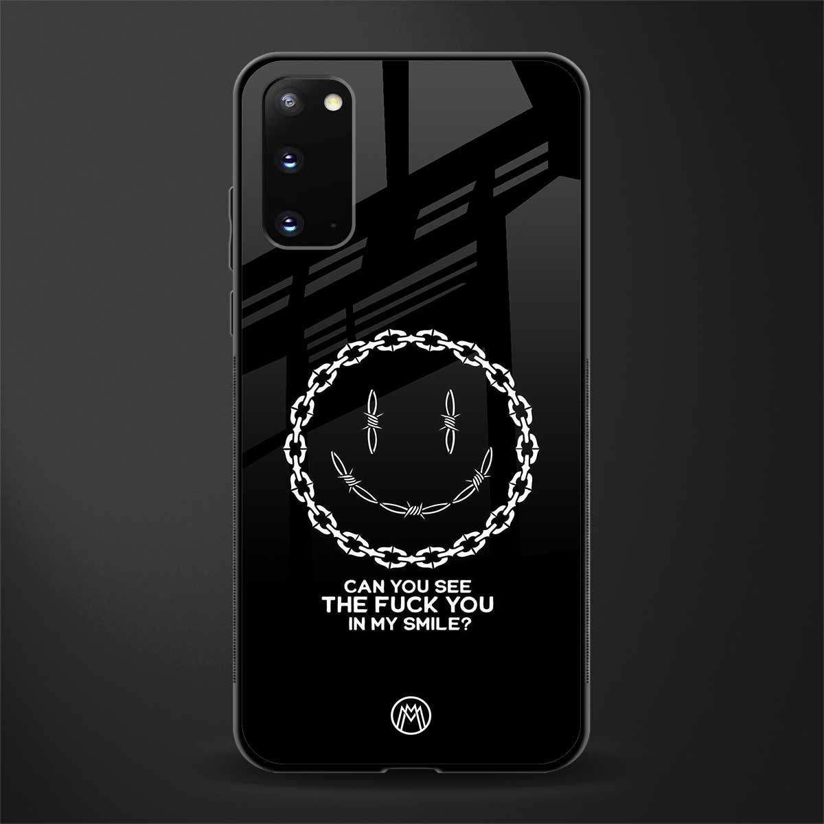 buzz off glass case for samsung galaxy s20 image