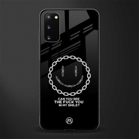 buzz off glass case for samsung galaxy s20 image