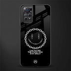 buzz off glass case for redmi note 11 pro image