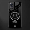 buzz off glass case for redmi note 11 image