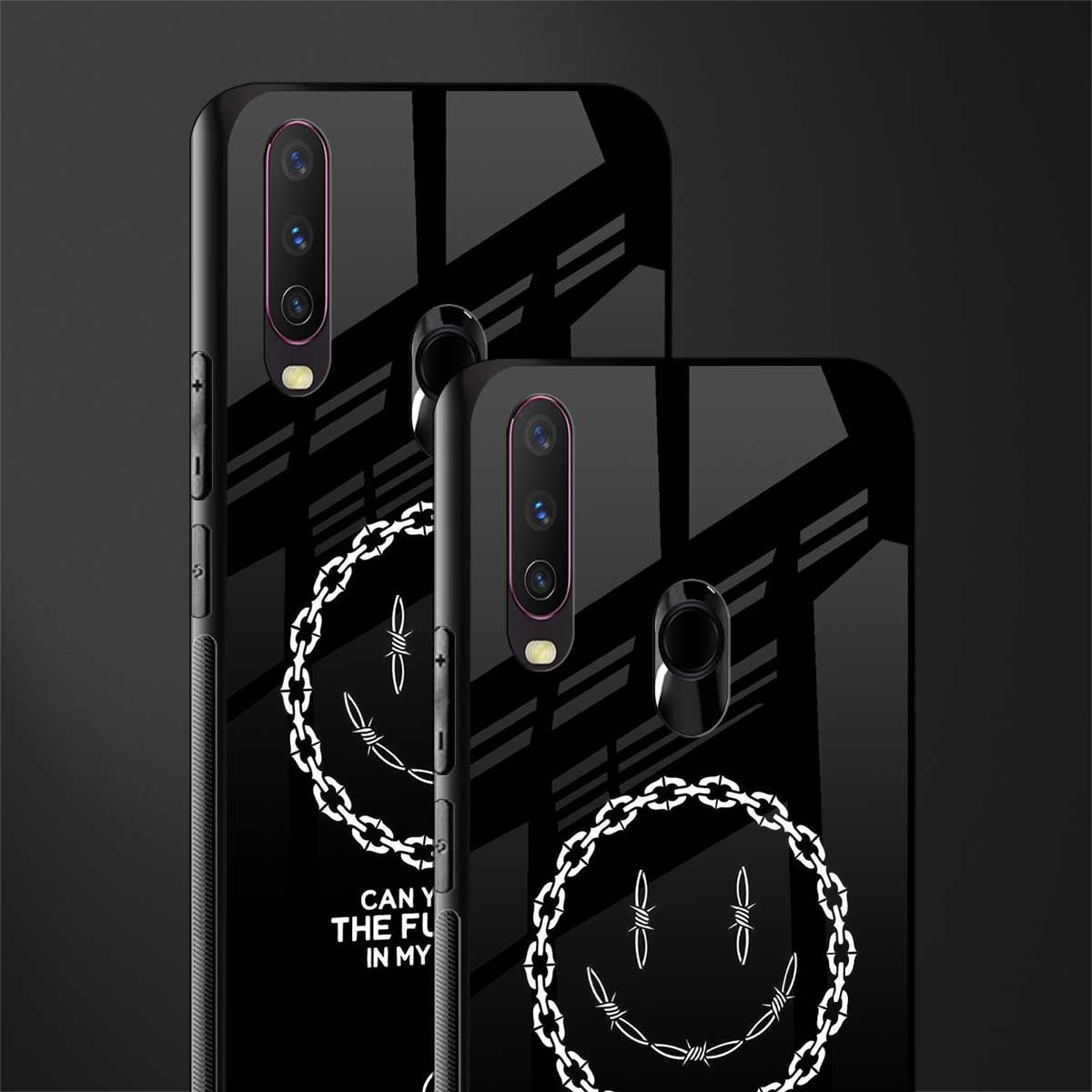 buzz off glass case for vivo y17 image-2