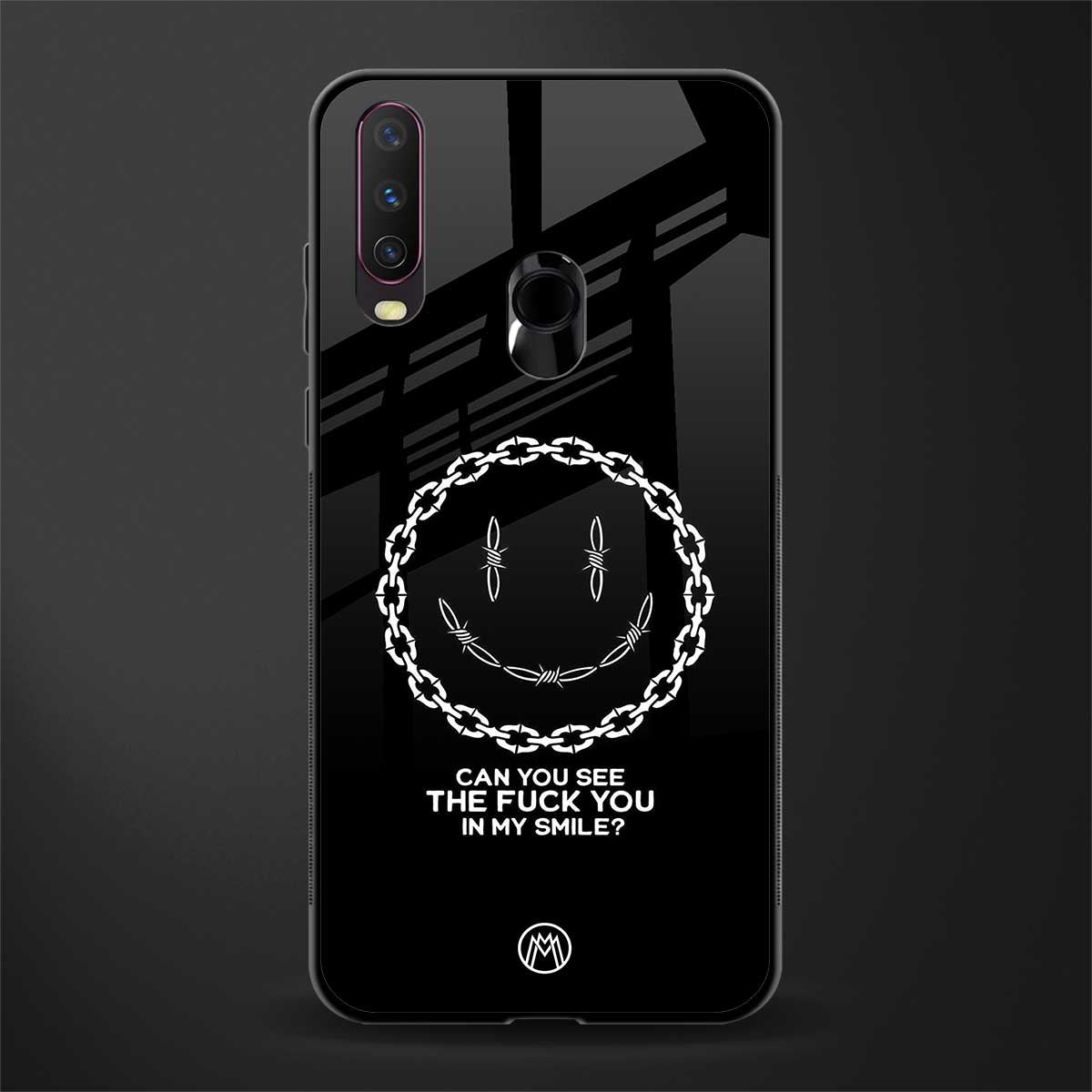 buzz off glass case for vivo y17 image