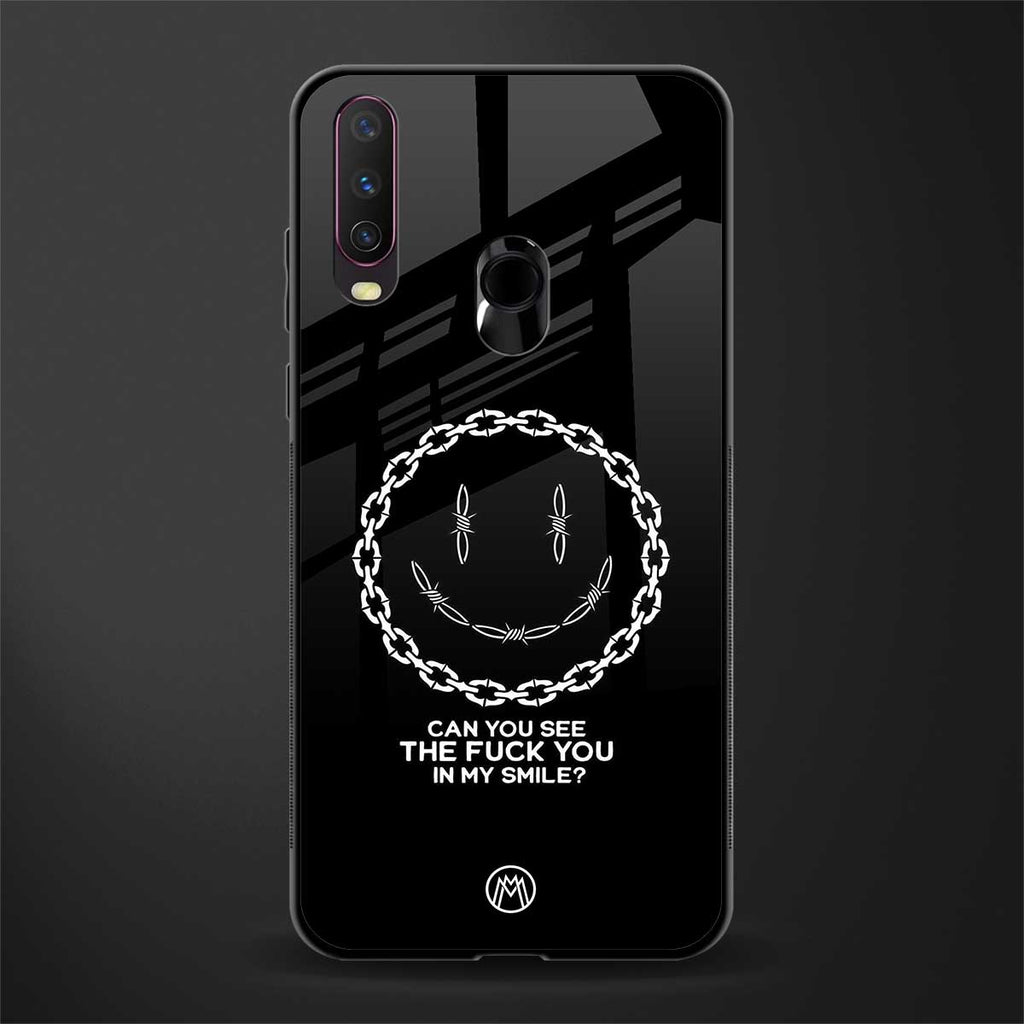 buzz off glass case for vivo y12 image