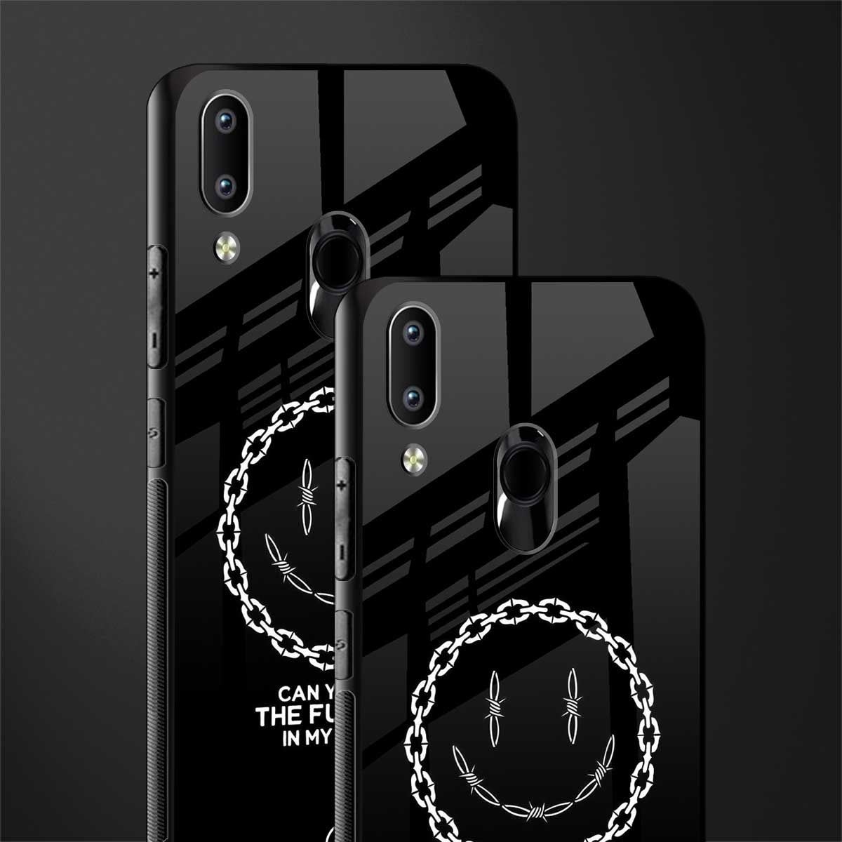 buzz off glass case for vivo y91 image-2